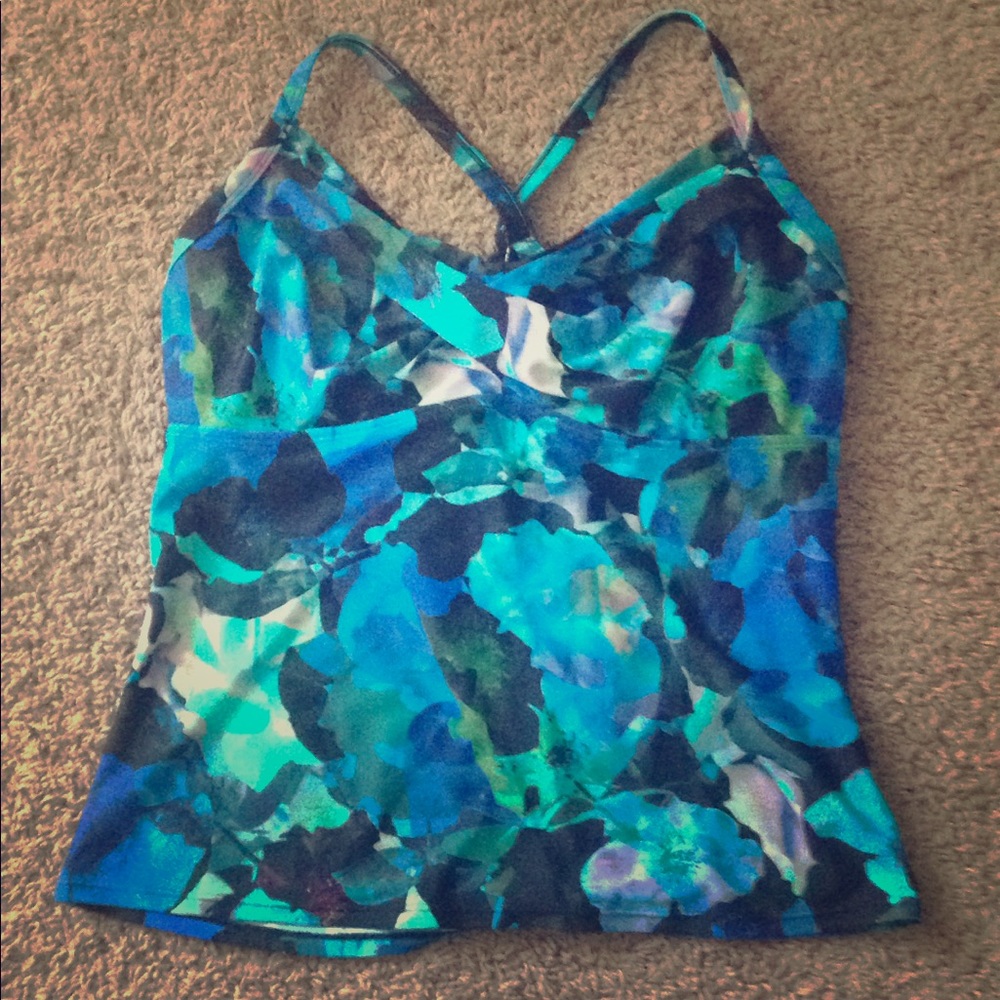 Athleta twister tankini 38D/DD